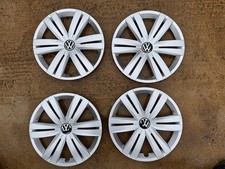Vw Caddy 16” Wheel Covers Trims 5TA601147 X 4 Used Genuine Vw 16” inch 