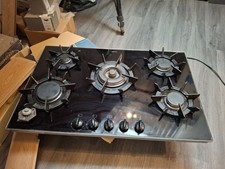 black miele hob gas used condition about 10 years old
