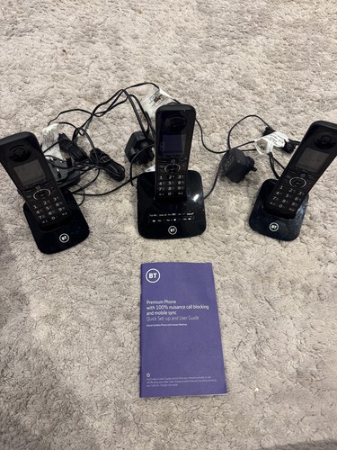Premium cordless phone - cordless, trio