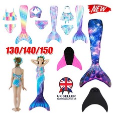 UK Kids Mermaid Tail With