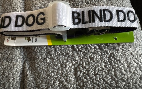 Blind dog collar size - blind, l-xl