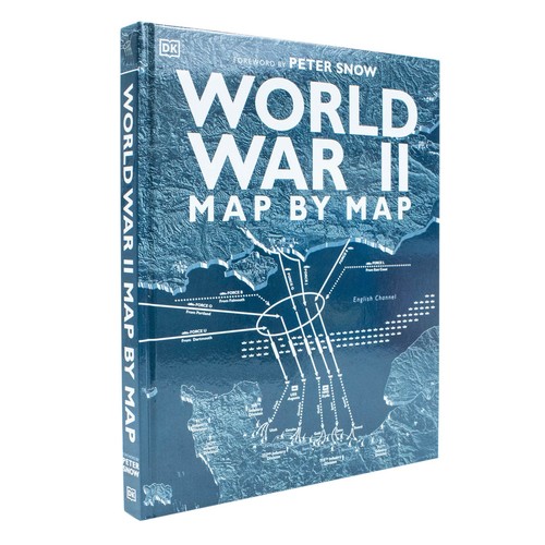 World war map - ii, dk