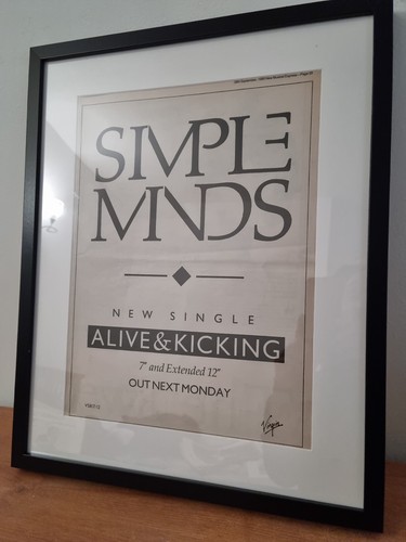 Simple minds original framed - simple,