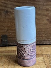 Bob Dawe - Totem Studio Pottery Cylinder Vase - Rooke / Wallwork Style