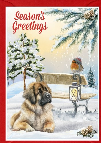 Leonberger dog - (4", x