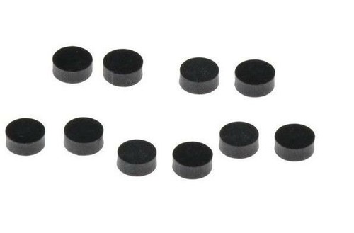 10x 6mm diameter black guitar - 10x,