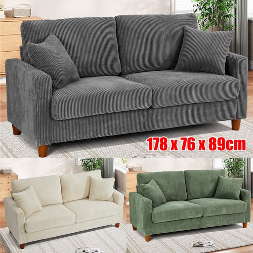 Seater corduroy sofa large - seater,