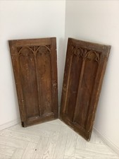 Antique Gothic Wood Panelling