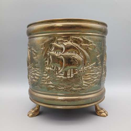 Vintage brass coloured - vintage, metal