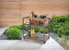 Large outdoor serving trolley - outdoor,