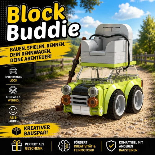 Blockbuddie bean car - blockbuddie™,