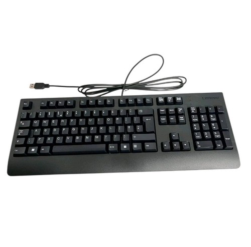 Lenovo wired black - wired,