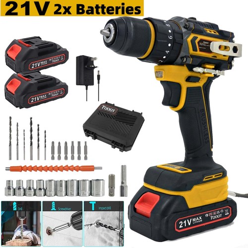 Battery cordless drill 21v - 2,
