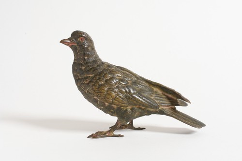 Franz bergman bronze pigeon - franz,