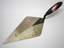 Vintage Large Viking Tools Bricklayer's Trowel - 12"  Broad Heel - 1970s England