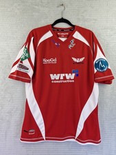 Llanelli Scarlets Rugby Home Shirt 2007/2008 - Kooga Size L Chest 42"