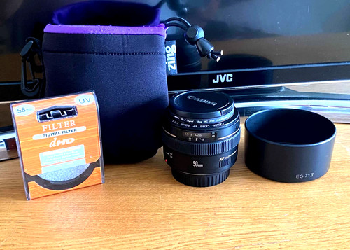 Canon 50mm 4 usm prime - canon,
