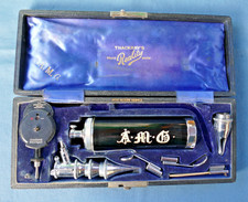 Vintage Cased Ophthalmoscope Chas F Thackray- in excellent condition - English