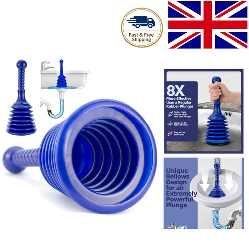 Versatile blue sink plunger - versatile,