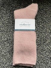 Ladies Cashmere Bed Socks (Johnstons  of Elgin)