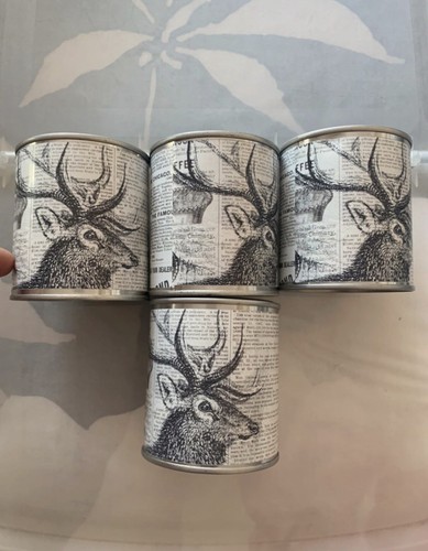Candle tins empty - tins,