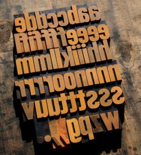 letterpress printing blocks