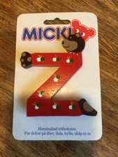 WOODEN ALPHABET LETTER Z