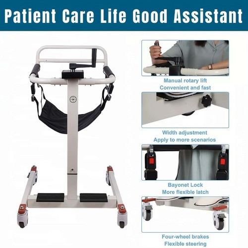 Patient lift transfer chair - patient,