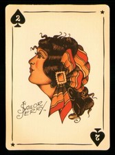 1 x modern playing card Sailor
