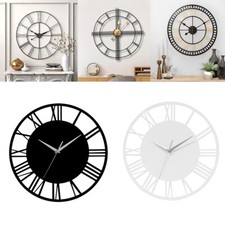 30/60/80cm Metal Wall Clock