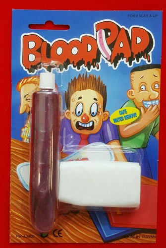 Blood pad great - -, theatrical