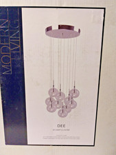Modern light pendant with 10