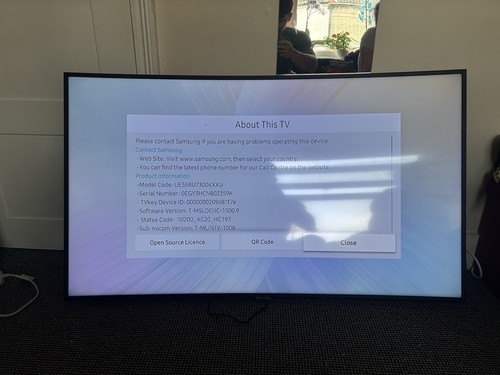 Samsung smarttv curved - samsung, 55