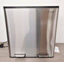 60L Recycling Kitchen Bin with Double Compartments (2 x 30L), VonHaus