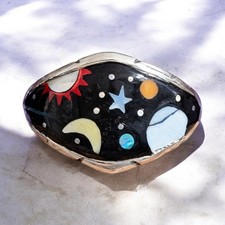 Galaxy Inlay Ring Size 10