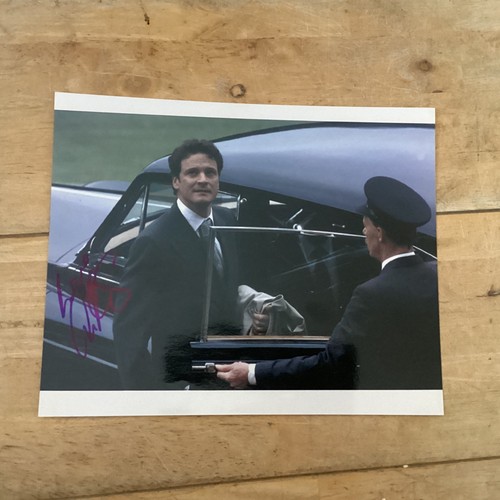 Colin firth 10x8 hand signed - colin,