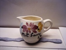 Babbacombe Pottery  Toni Raymond Mint Sauce Jug 9 cm