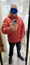 Henri Lloyd Charcoal Red Puffer Jacket