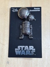 Star Wars BB-8 & R2-D2 Pewter Lapel Pins