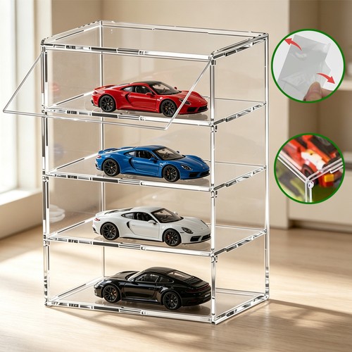 Clear model cars - clear, organizer