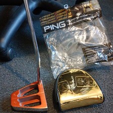 Refurbed Custom Bobby Grace Putter Amazing Grace Gold Vault Ping Cover New 
