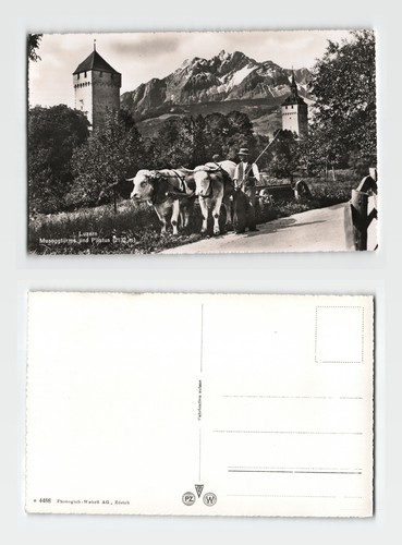 Postcard luzern museggturme - postcard,