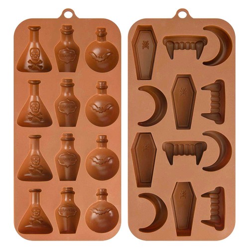 Halloween chocolate moulds fun - chocolate,