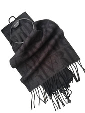 Mens EX Store Grey Soft Feel Tassel Edge Winter Neck Scarf
