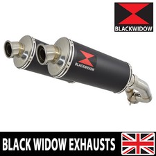 XT 660 Z TENERE 08-17 Exhaust Silencer Kit 300mm Oval End Cans 300BS