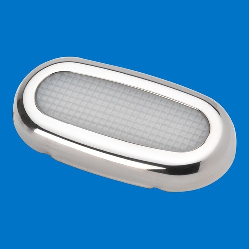 Led oval courtesy light 12v - courtesy,