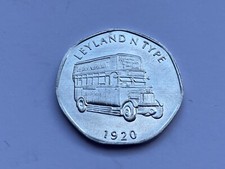 1920 LEYLAND TYPE BUS 20 PENCE