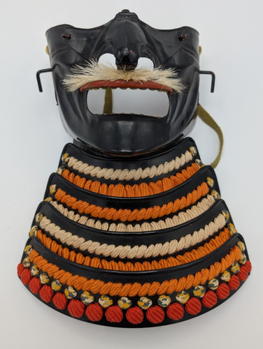 Menpō samurai mask face - samurai, guard