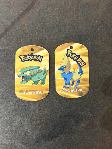 Pokemon metal tags electrike - -,