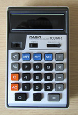 Vintage 1970s Casio 103-MR